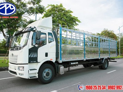 Xe tải Faw 8 tấn nhập khẩu thùng mui bạt dài 9.7 mét 0
