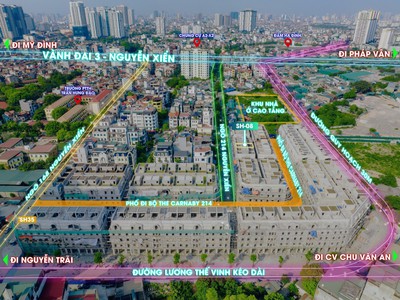 Shophouse - liền kề 18 tỷ, mới xây xong quận thanh xuân - miễn 5 năm phí dịch vụ 2