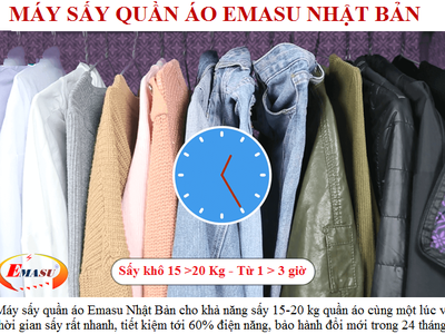 Dùng tủ sấy quần áo có lợi ích gì hơn máy giặt có chức năng sấy khô 3