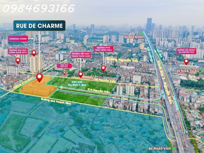 Giá đầu tư , duy nhất 2 suất ngoại giao tại dự án due de charme 214 nguyễn xiển giá chỉ từ 40tr/m2 1