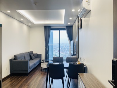 Cho thuê căn hộ gồm 2 ngủ thiết kế siêu đẹp tại dự án chung cư Hoàng Huy Sở Dầu. 0