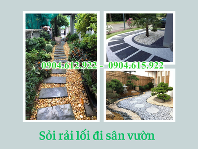 Địa chỉ bán sỏi trang trí sân vườn tiểu cảnh 2