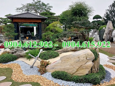 Địa chỉ bán sỏi trang trí sân vườn tiểu cảnh 5