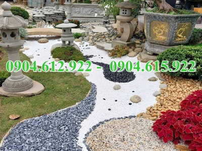 Địa chỉ bán sỏi trang trí sân vườn tiểu cảnh 6