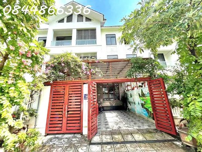Biệt thự geleximco 120m2, 4 tầng, mặt tiền 6m, nhà mới cực đẹp, full nội thất, oto dừng đỗ ngày đêm 0