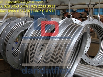 Khớp nối chống rung đường ống ống thoát khói, khớp giãn nở phòng cách âm máy phát điện 7