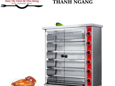 Lò nướng, quay gà vịt 6 thanh ngang 0