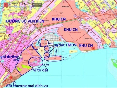 Tôi bán lô đất mặt biển Quất Lâm 100m2 mặt tiền 5m giá công khai 1,2 tỷ mặt tiền đường 12m 1