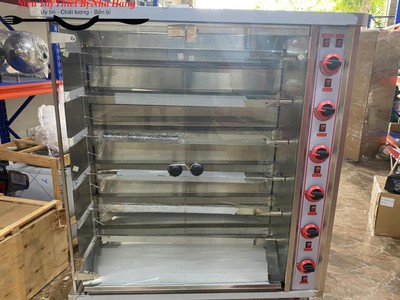 Lò nướng, quay gà vịt 6 thanh ngang 6