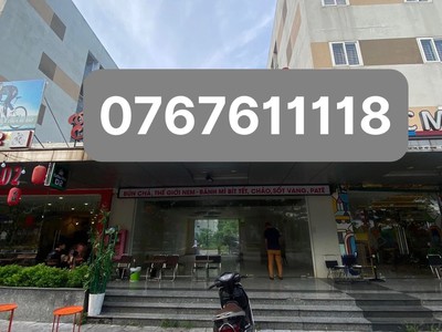 Bán kiot cc mặt phố mai chí thọ,vỉa hè đá bóng,kd đỉnh,85m,mt7m,4 tỷxíu 1