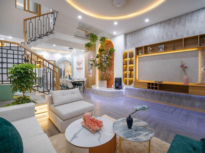 Nhà 4 tầng lê hiến mai - full nội thất xịn xò, xem là mê 2