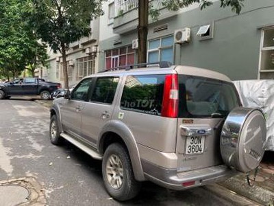 Ford Everest 2008 AT Diesel, bạc, có lộc làm ăn 1