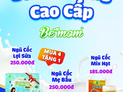Tổng kho ngũ cốc bemom - cần tuyển sỉ, đại lý phân phối chỉ từ 5 sản phẩm. 1