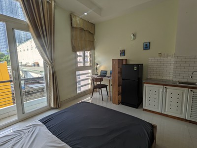 Căn hộ Mini Bancol Bình Thạnh giáp Q1 view Landmark gần cầu Sài Gòn 1
