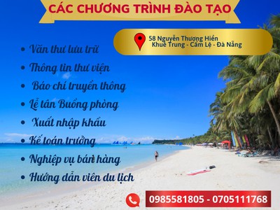 Học nghiệp vụ Lễ tân Khách sạn tại 58 Nguyễn Thượng Hiền - Đà Nẵng 0