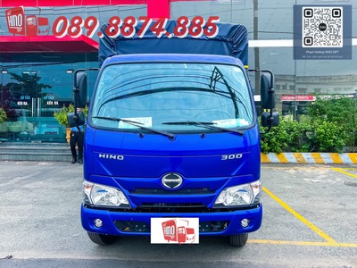 Xe Tải Hino 3.5 Tấn - Thùng Mui Bạt 4.5m Trả Trước 150tr 0