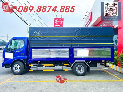 Xe Tải Hino 3.5 Tấn - Thùng Mui Bạt 4.5m Trả Trước 150tr 2