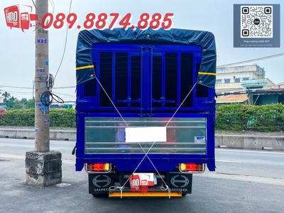 Xe Tải Hino 3.5 Tấn - Thùng Mui Bạt 4.5m Trả Trước 150tr 3