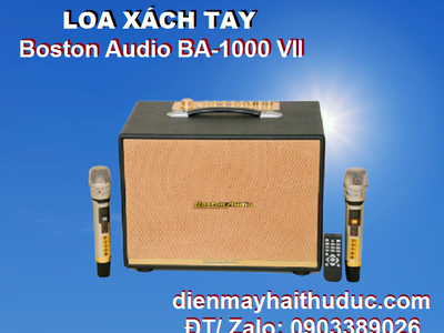Loa xách tay Boston Audio BA-9999 VII hàng xịn chính hãng Boston VN 0