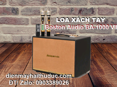 Loa xách tay Boston Audio BA-9999 VII hàng xịn chính hãng Boston VN 1
