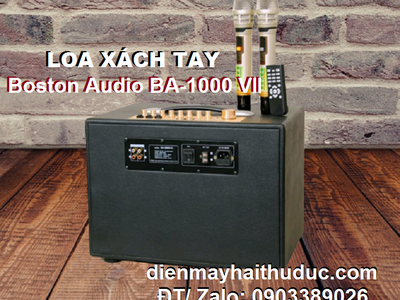Loa xách tay Boston Audio BA-9999 VII hàng xịn chính hãng Boston VN 3