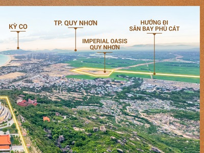 Mở bán duy nhất 30 căn shophouse đầu tiên tại Imperial Oasis Quy Nhơn cách biển chỉ 5p đi bộ 3