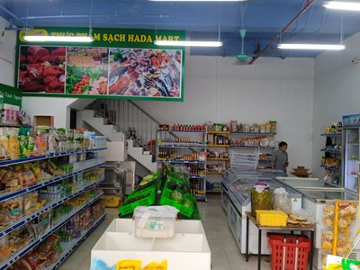 Sang nhượng cửa hàng thực phẩm sạch 0