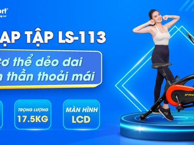 Xe đap tập LifeSport LS-113   Giảm 12 0