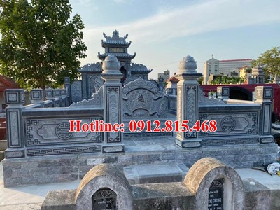 Mẫu lăng thờ đá đẹp bán tại Lai Châu   Lăng mộ đá gia đình tại Lai Châu 0