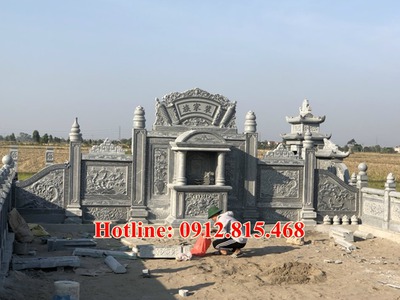 Mẫu am thờ nghĩa trang bán tại Bình Định   Lăng mộ đá đẹp tại Bình Định 3