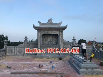 Mẫu lăng thờ đá đẹp bán tại Lai Châu   Lăng mộ đá gia đình tại Lai Châu 2