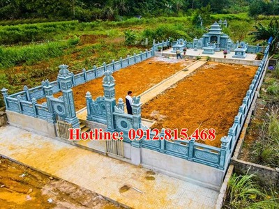 Mẫu lăng thờ đá đẹp bán tại Lai Châu   Lăng mộ đá gia đình tại Lai Châu 6
