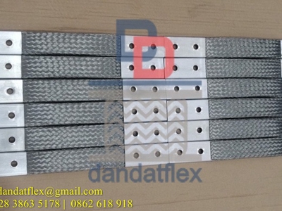 Dây cáp đồng bện mạ thiếc máng cáp, thanh cái đồng mềm, sợi đồng bện, dây tiếp địa tủ điện 2