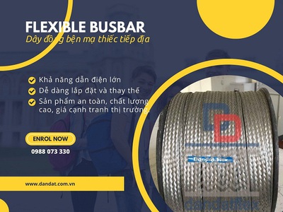 Dây cáp đồng bện mạ thiếc máng cáp, thanh cái đồng mềm, sợi đồng bện, dây tiếp địa tủ điện 0