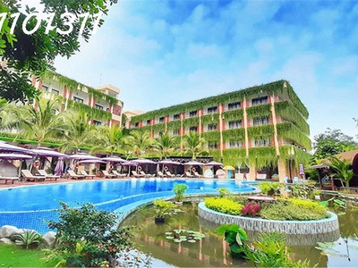 Bán biệt thự cao cấp đường nguyễn hữu cầu kdc cồn khương ,dt 1304m2 . sổ hồng 1
