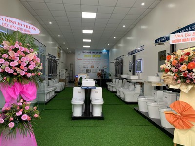 Thiết bị vệ sinh ATTAX   Công nghê Nhật Bản    Hỗ trợ miễn phí kệ trưng bày 0