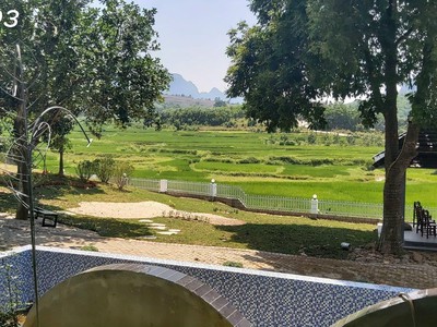 Bán gấp resort gần 4000m mới xâybt 2 tầng sẵn khuôn viên, bể bơi giá chỉ 9 tỷ 4