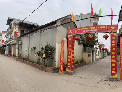 Gia đình cần bán mảnh đất tại ích vịnh, xã phương đình, huyện đan phượng 0