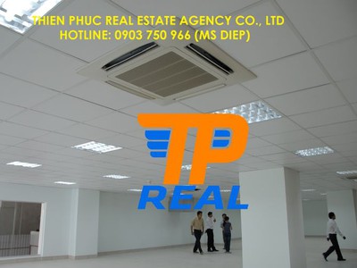 Cho thuê văn phòng Tuổi Trẻ Tower, Hoàng Văn Thụ, PN, 190m2, 101.3 triệu/ tháng đã PQL 3