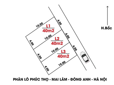 Chính chủ cần bán mảnh đất phân lô 40m2 giá nhỉnh 1,3 tỷ ngay gần cầu đông trù. 0