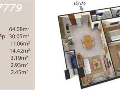 Cho thuê căn hộ 2pn tại bình tân, chung cư 35 hồ học lãm, dt 50m2 5,5triệu/tháng. 2