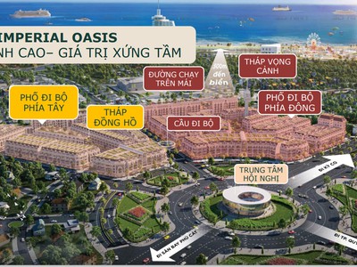 Mở Bán Ốc Đảo Đế Vương Imperial Oasis Quy Nhơn Một Bước Chân Vô Vàn Tiện Ích 0