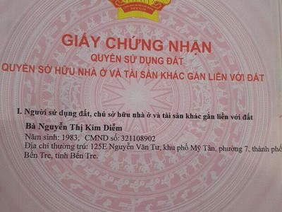 Nhà đẹp - giá tốt  chính chủ bán nhanh nhà tại mỏ cày bắc - bến tre 1