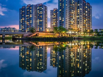 Cho thuê căn hộ Mizuki giá chỉ 7,5tr có rèm - giàn phơi, miễn phí QL 2 năm 1