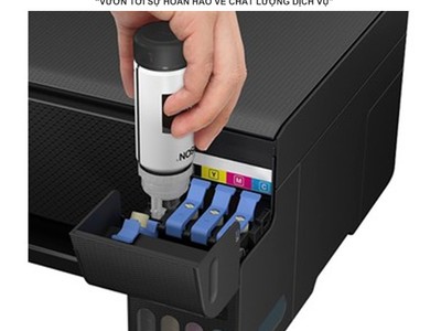 Máy in phun màu đa năng hiệu Epson L3210 1