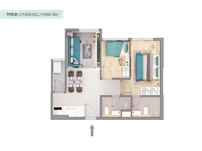 Chính chủ cần bán căn hộ citialto phường cát lái,  quận 2 - giá chỉ 1tỷ750 2
