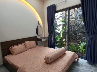 Chủ cần tiền cân bán ngôi nhà k87 nguyễn lương bằng full nội thất kiệt 3m có sân đậu oto thoải mái 4