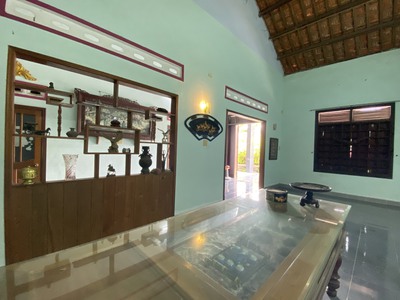 Nhà vườn góc 2 mặt tiền, 545m2 phú hiệp, hòa hiệp trung giá chỉ 4,8tr/m2 2