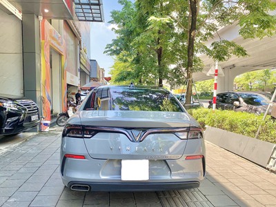 Vinfast lux A bản Base 2019 dán decal màu xám xi măng 9