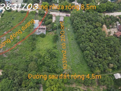 Lô đất 1031m đất 2 mặt đường to giá cực rẻ chỉ hơn 5tr/m 0